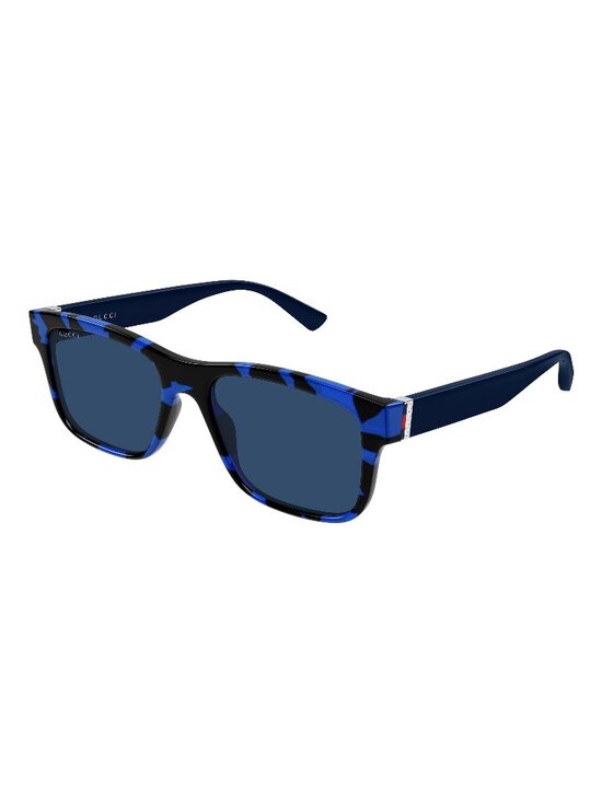 Gucci Other - New Gucci Men's Sunglasses Havana Blue Lens Injected Frame GG2085S 004 55